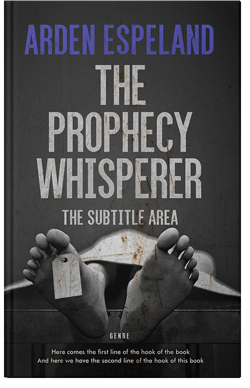 Front view of Premade Mystery & Thriller & Suspense Book Cover - Shark