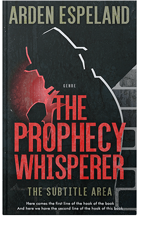 Pre Made Book Cover Chestnut Rose