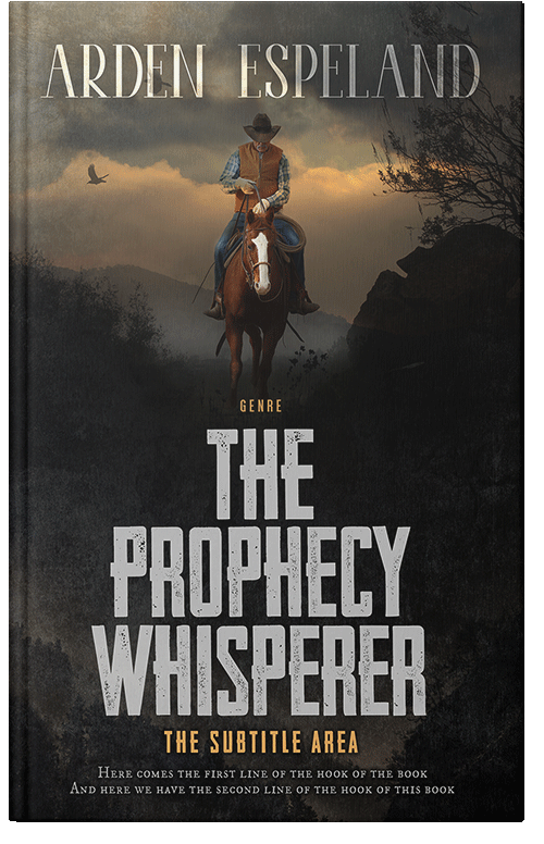 Front view of Premade Mystery & Thriller & Suspense Book Cover - Zeus