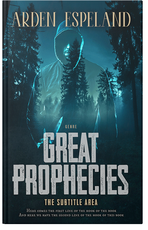 Front view of Premade Mystery & Thriller & Suspense Book Cover - Tiber