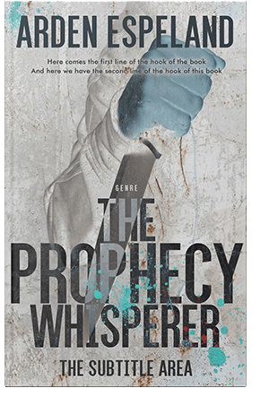 Pre Made Book Cover Gray Nickel