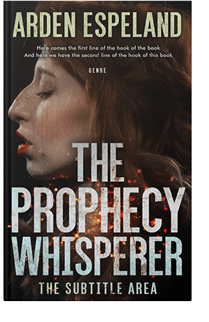 Pre Made Book Cover Ash