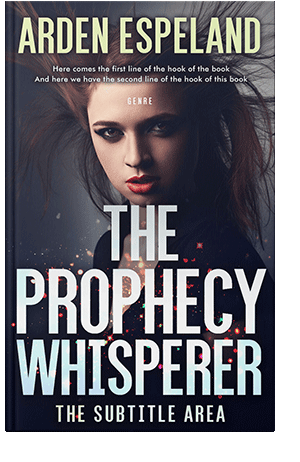 Pre Made Book Cover Moon Mist