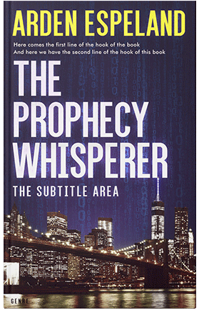 Pre Made Book Cover Martinique