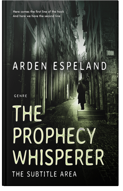 Front view of Premade Mystery & Thriller & Suspense Book Cover - Rangoon Green