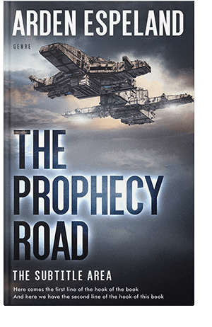 Pre Made Book Cover Bright Gray