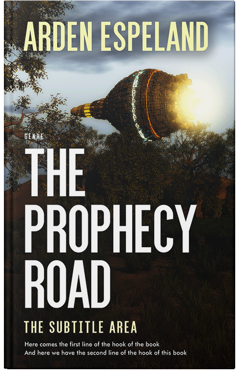 Front view of Premade Science Fiction Book Cover - Tana