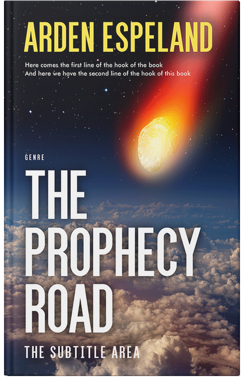 Front view of Premade Apocalyptica Book Cover - Charade