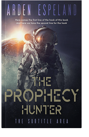 Pre Made Book Cover Steel Gray