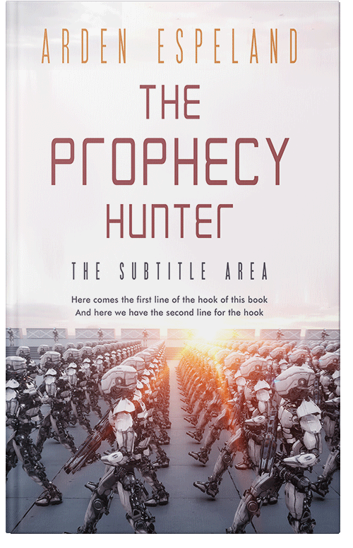 Front view of Premade Apocalyptica Book Cover - Matterhorn