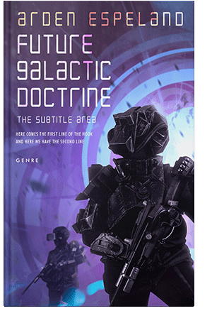 Pre Made Book Cover Revolver