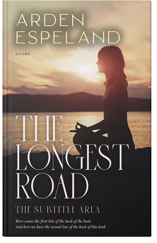 Front view of Premade Self-Improvement & Self-Help Book Cover - Brandy