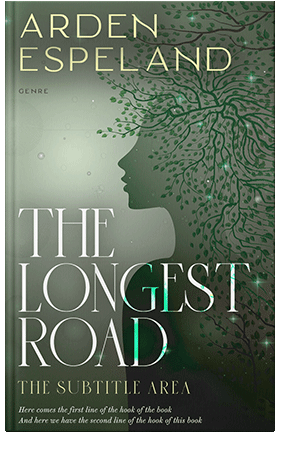 Pre Made Book Cover Axolotl