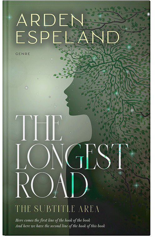 Front view of Premade Health & Mind & Body Book Cover - Axolotl