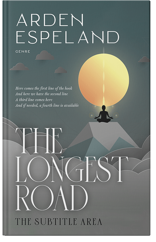 Front view of Premade Self-Improvement & Self-Help Book Cover - Nevada