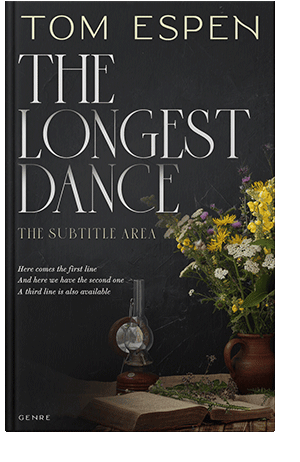 Pre Made Book Cover Cod Gray