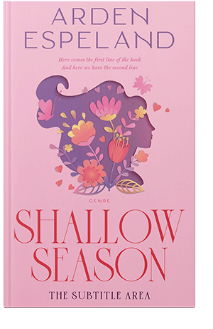 Pre Made Book Cover Chantilly