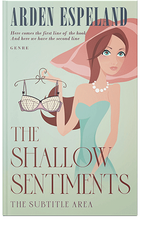 Pre Made Book Cover Moon Mist