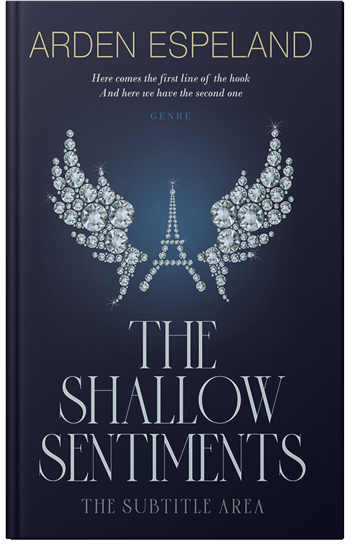 Front view of Premade Chick Lit Book Cover - Big Stone