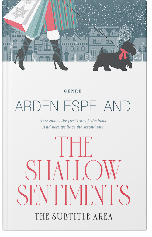 Front view of Premade Chick Lit Book Cover - Cutty Sark