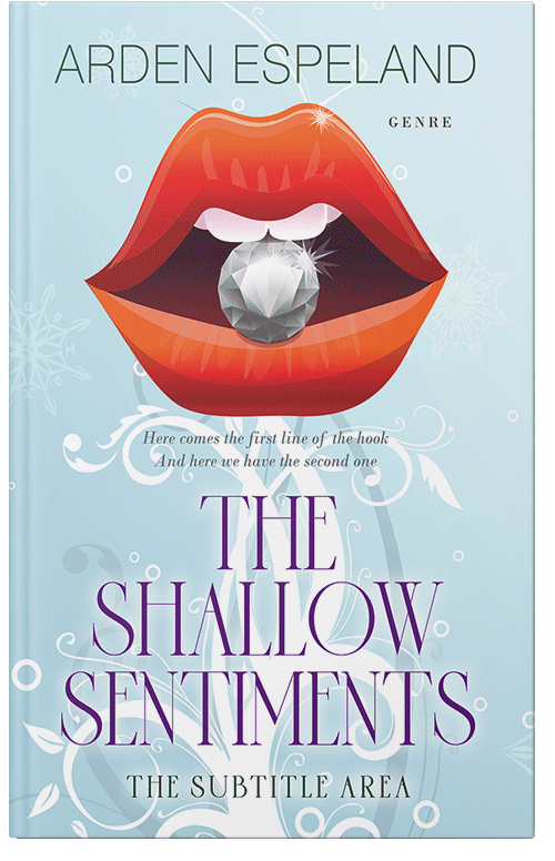 Front view of Premade Romance Book Cover - Iceberg