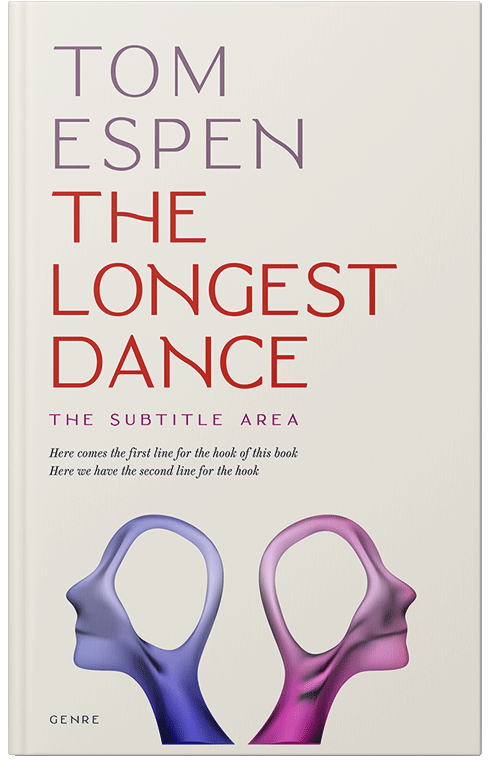 Front view of Premade Self-Improvement & Self-Help Book Cover - Pampas