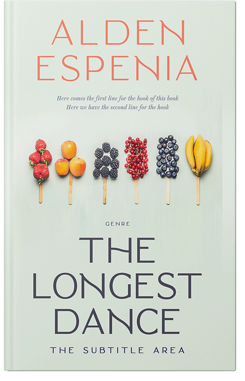 Front view of Premade Cookbooks & Food & Wine Book Cover - Willow Brook