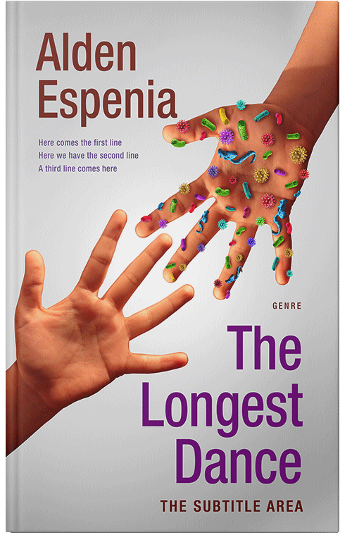 Front view of Premade Medical Book Cover - Swiss Coffee