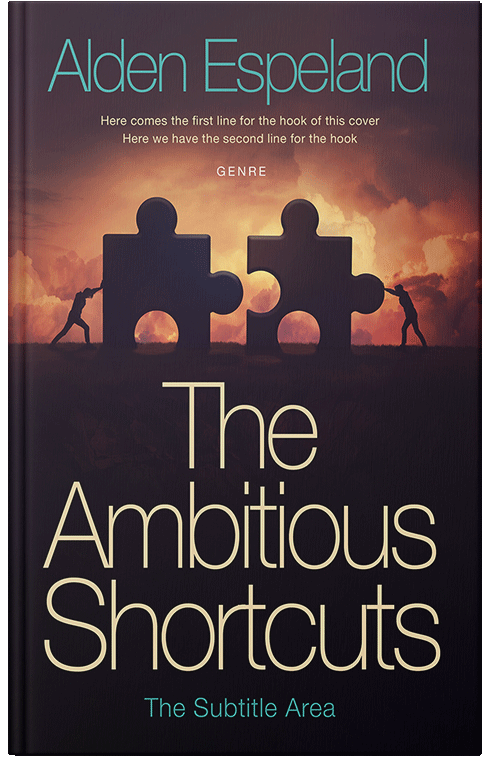 Front view of Premade Self-Improvement & Self-Help Book Cover - Whiskey