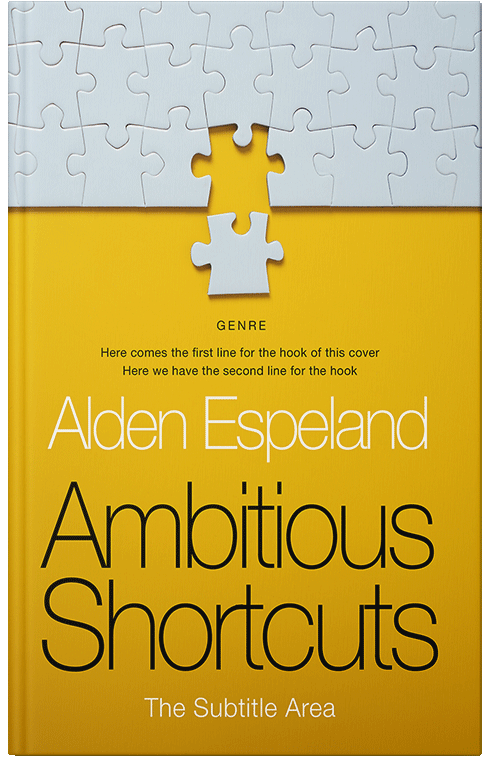 Front view of Premade Self-Improvement & Self-Help Book Cover - Corn