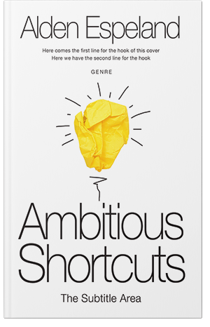 Premade Book Cover Golden Dream