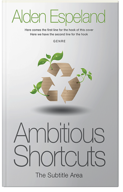 Front view of Premade Science & Nature Book Cover - Alto