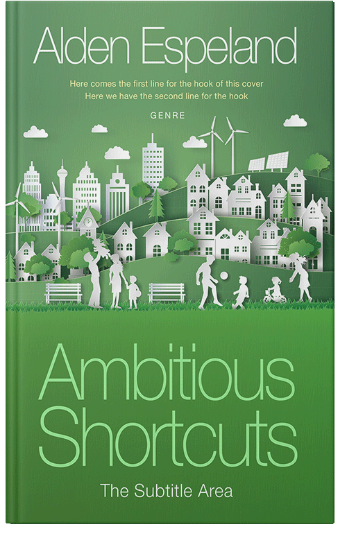 Front view of Premade Environment & Ecology Book Cover - Fruit Salad