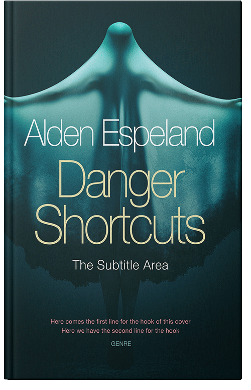 Front view of Premade Horror Book Cover - Tiber