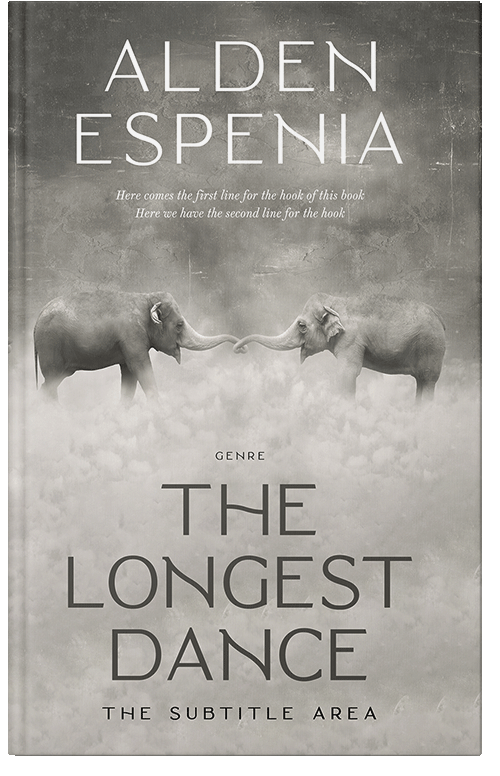 Front view of Premade Fantasy Book Cover - Cloud