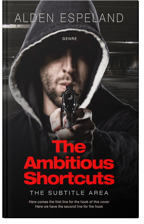 Front view of Premade Mystery & Thriller & Suspense Book Cover - Japonica