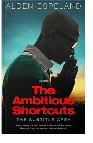 Pre Made Book Cover Terracotta