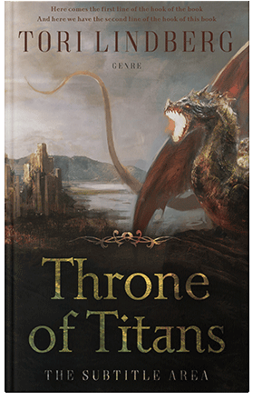 Pre Made Book Cover Zeus