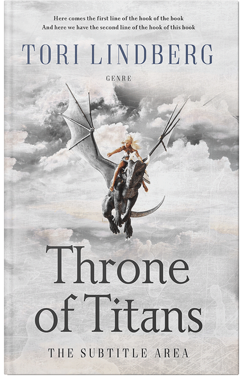 Front view of Premade Fantasy Book Cover - Mercury