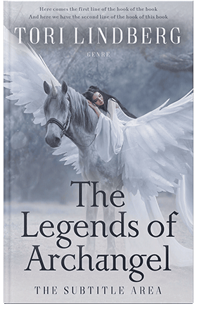 Pre Made Book Cover Ghost