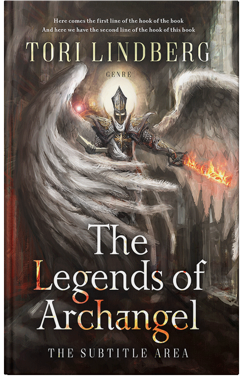 Front view of Premade Fantasy Book Cover - Cocoa Brown