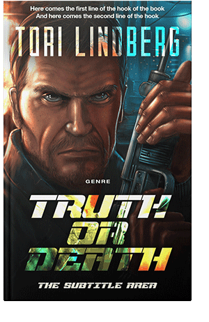 Pre Made Book Cover Brandy