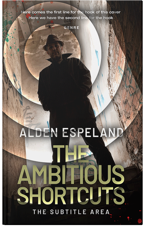 Front view of Premade Mystery & Thriller & Suspense Book Cover - Bone