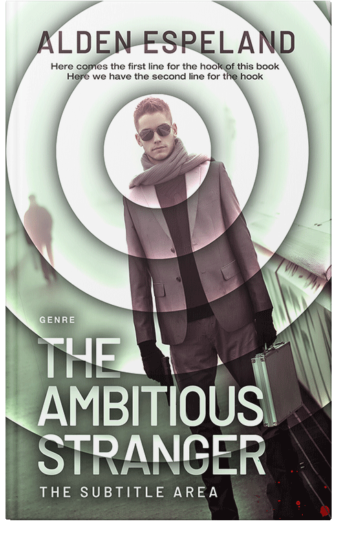 Front view of Premade Mystery & Thriller & Suspense Book Cover - Kangaroo