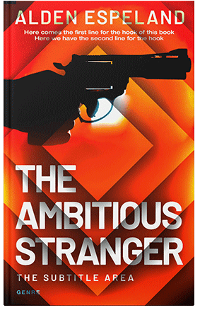 Pre Made Book Cover Graphite