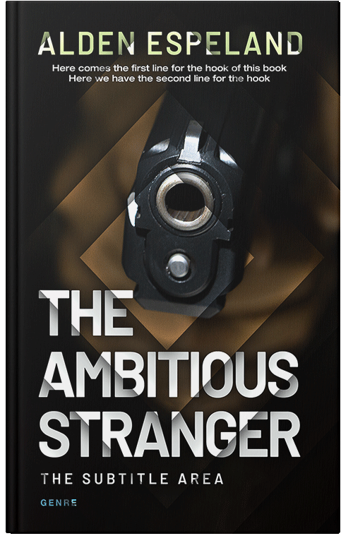 Front view of Premade Mystery & Thriller & Suspense Book Cover - Night Rider