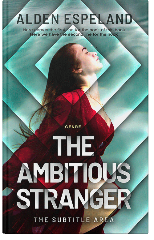 Front view of Premade Mystery & Thriller & Suspense Book Cover - Cocoa Brown