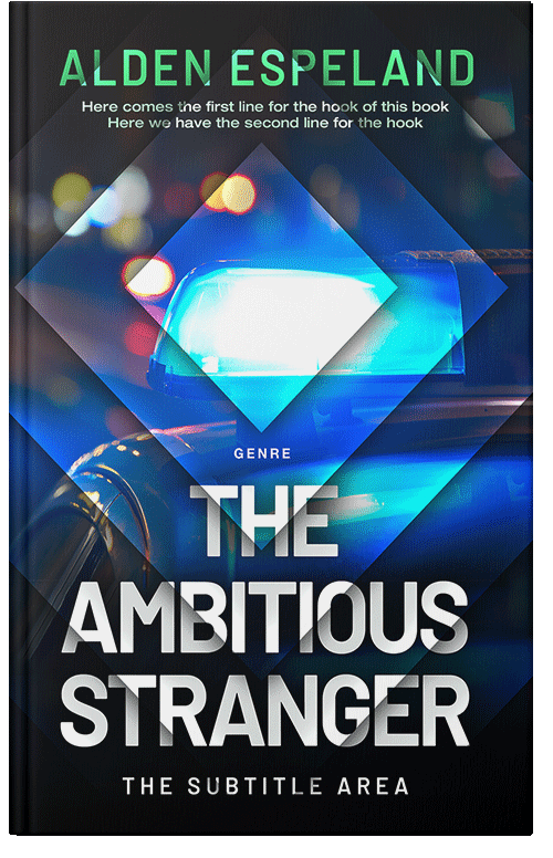 Front view of Premade Mystery & Thriller & Suspense Book Cover - Pumice