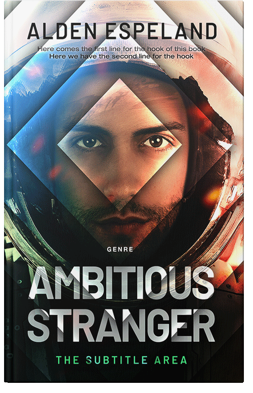 Front view of Premade Science Fiction Book Cover - Eunry