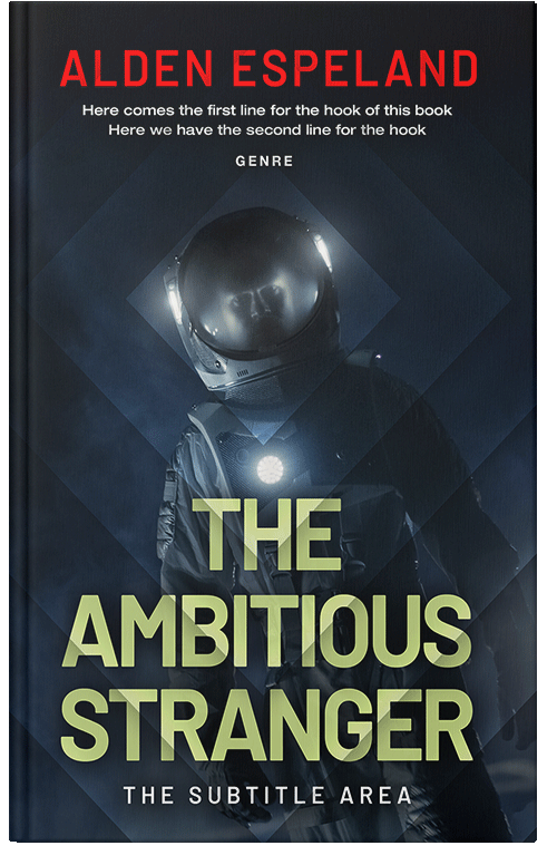 Front view of Premade Mystery & Thriller & Suspense Book Cover - Mirage